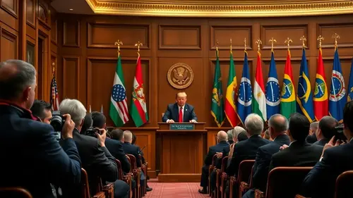 Documentary photograph: Trump says without citing evidence that Brazil election looks rigged