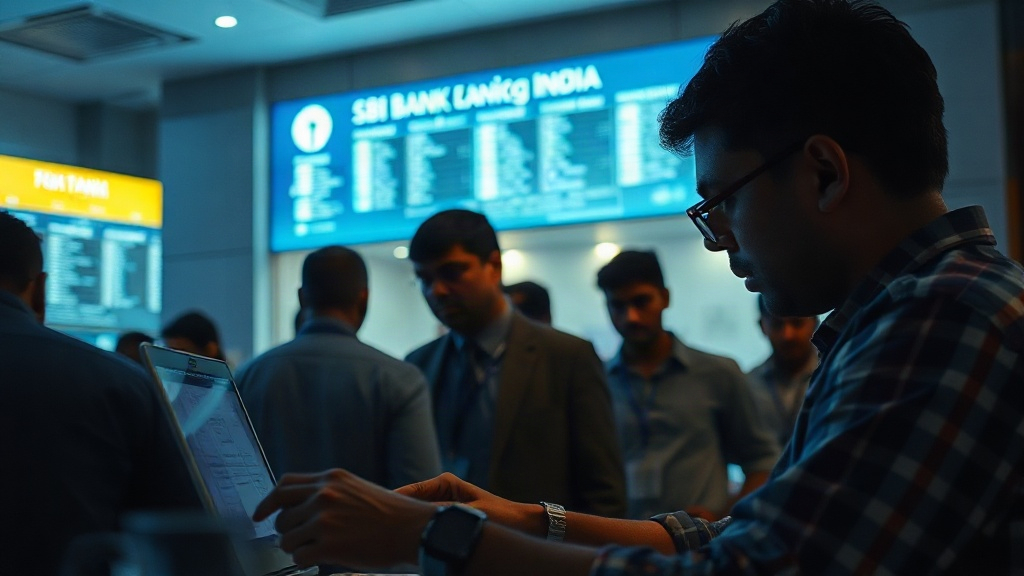 Documentary photograph: SBI Data Breach Exposes Customer Records on Dark Web Probe Underway