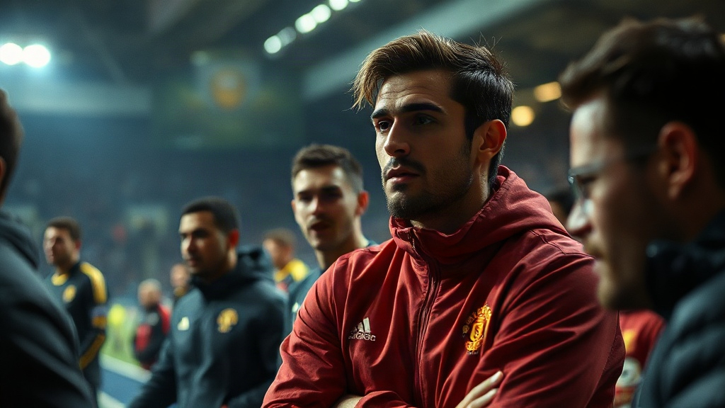 Documentary photograph: Bruno Fernandes Questions Man Utd Tactics After Como Loss