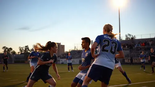 Documentary photograph: SWOSU Soccer Battles Harding to Hard-Fought Draw