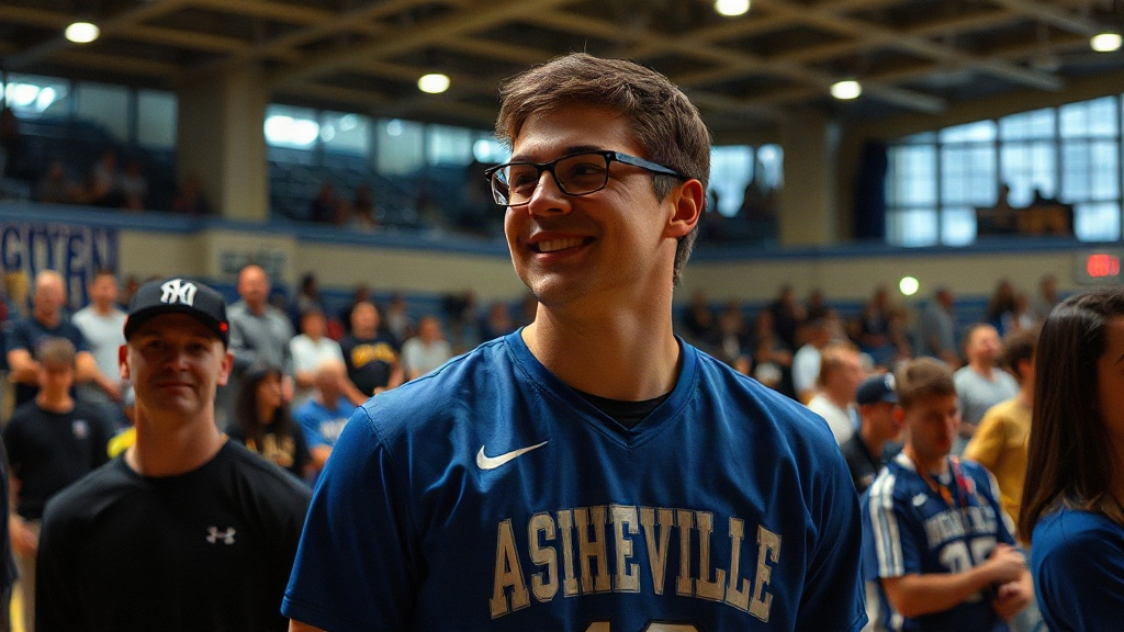 Documentary photograph: UNC Asheville Secures Long-Term Athletic Commitment as Charlie Wood Details Roster Decision