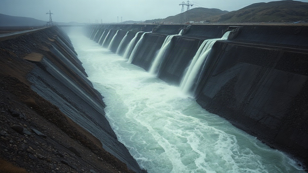 Documentary photograph: Mining Waste Risks Ocean Influx as Storms Intensify