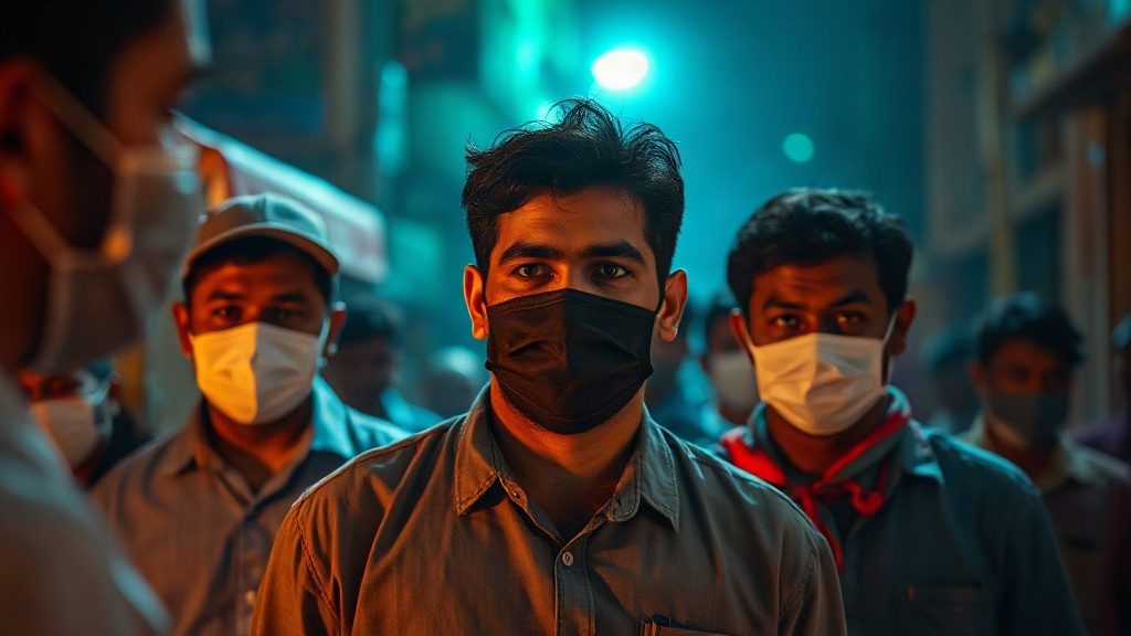 Documentary photograph: Kannada Actor Dhanveerrah Stirs Public Scrutiny Over Masked Social Media Critique Invoking Mythological Schemer Shakuni