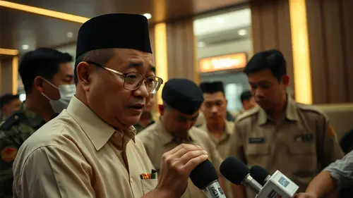 Documentary photograph: Indonesian President Dismisses Market Downgrade Threat Following Jakarta Equity Rout