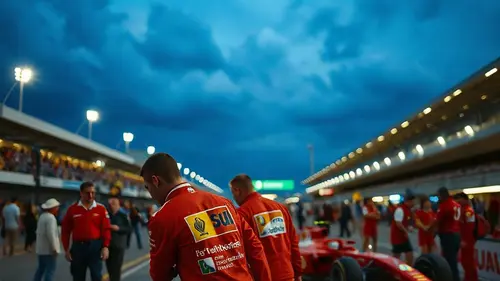 Documentary photograph: United States Grand Prix  Kimi Antonelli stands on brink of