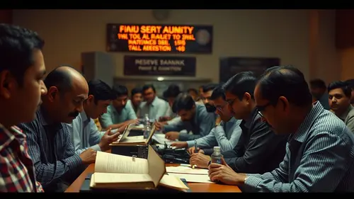 Documentary photograph: RBI Scraps Treasury Bill Auction to Curb Rising Yields