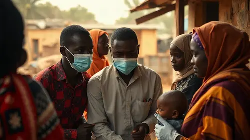 Documentary photograph: Africa CDC Urges Urgent Ebola Funds as Cross-Border Surge Grows