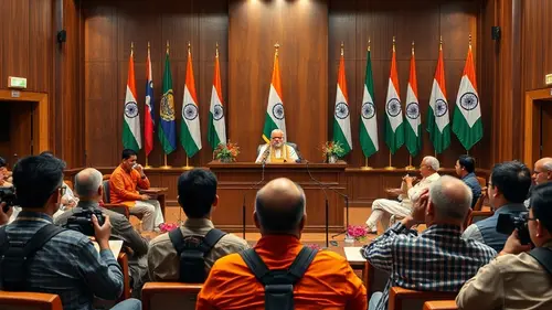 Documentary photograph: BJP Holds Nationwide Protests Against Congress President Mallikarjun Kharge s Remarks on PM Modi s Late Father