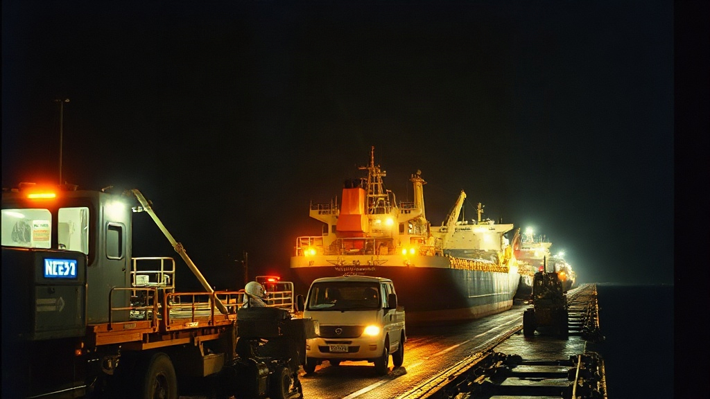 Documentary photograph: Gulf Oil Tanker Traffic Defies Regional Strikes as Exports Surge