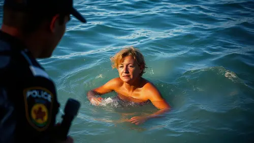 Documentary photograph: Bahamas Police Probe Death of British Mother Near Bimini