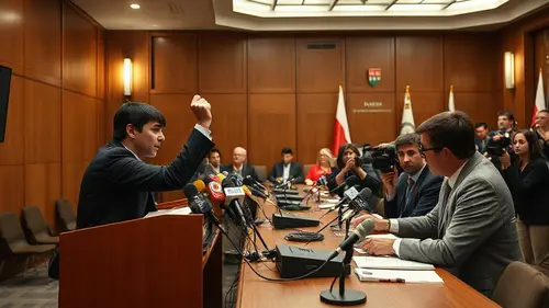 Documentary photograph: Vu i Loses Serbia Election Student Protest Movement Wins