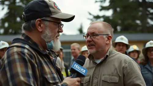 Documentary photograph: Bend School Shooting  Father Kaylub Giamanco Recalls Attack