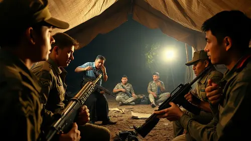 Documentary photograph: Manipur CoBRA Raid Exposes 17 Impersonators in Kuki Camp