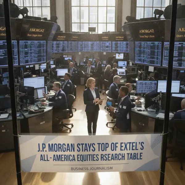 Editorial 16:9 news documentary photograph illustrating: π¨ππ¨π¦π§ ππ‘: JP Morgan predicts Bitcoin will be the best performing asset with 10%