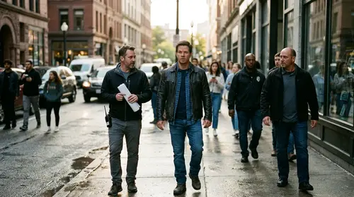 Authentic editorial documentary photograph: Mark Wahlberg's New FBI Crime Thriller Officially Releases On Digital This Week