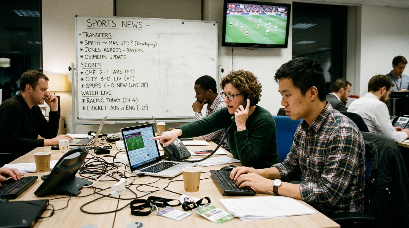 Authentic editorial documentary photograph: Sports News, Transfers, Scores | Watch Live Sport