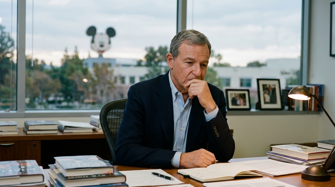 Authentic editorial documentary photograph: Bob Iger Reflects On Challenges Of His Disney CEO Comeback In New Memoir ‘One Last Time’