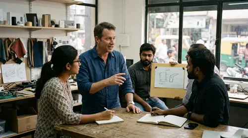 Authentic editorial documentary photograph: John Ternus Discusses His Close Collaboration With Apple Designers
