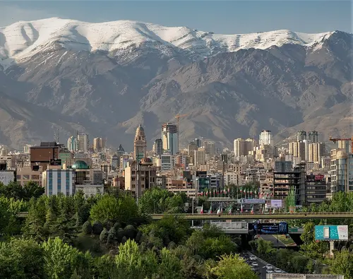 Tehran — verified 16:9 public domain landscape news photograph