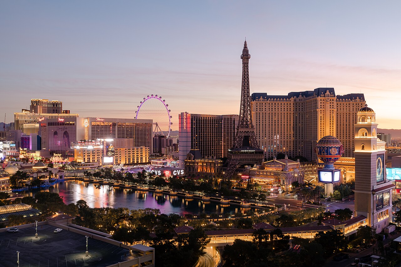 Las Vegas — verified 16:9 public domain landscape news photograph