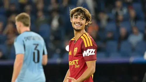 Authentic publisher wire photograph: Youth Takes Center Stage as Roma Edge Thriller Behind Decisive Strikes from Lulli and Mora