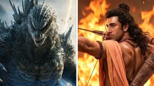 Authentic publisher wire photograph: Indian Theatres Weigh Delay for Godzilla Minus One Amid IMAX Screening Crunch