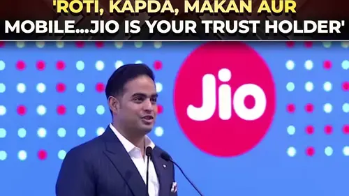 Authentic publisher wire photograph: Akash Ambani Signals Decades of Value Creation Ahead of Key Market Milestones