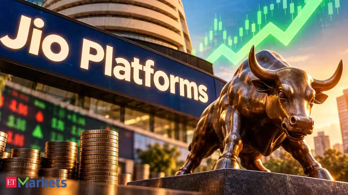 Jio Platforms Shares Surge 21 Percent in Record-Breaking Market Debut