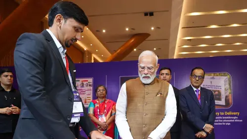 Authentic publisher wire photograph: Modi Targets Lab-to-Land Shift with ₹1 Lakh Crore Research Push
