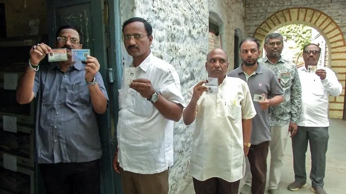 Authentic publisher wire photograph: Karnataka Council Vote Count Begins for Four Key Graduates and Teachers Seats