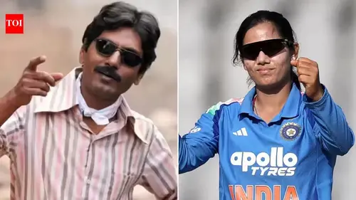 Vaishnavi Sharma turns a film dialogue into a cricketing statement