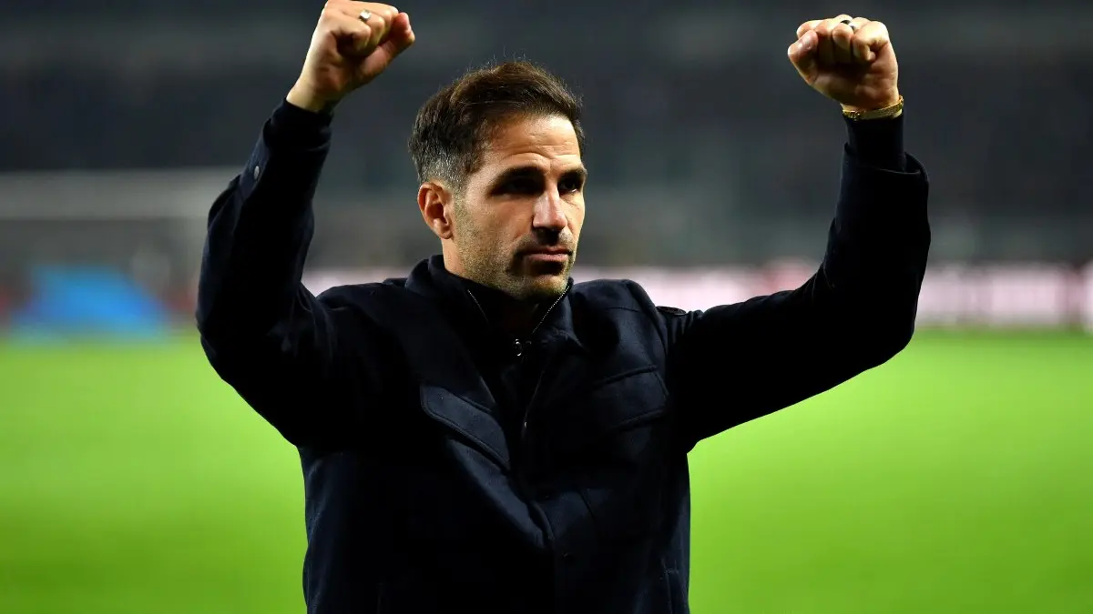 Authentic publisher wire photograph: Cesc Fabregas Praises Como Resilience After Securing 3-1 Comeback Over Torino