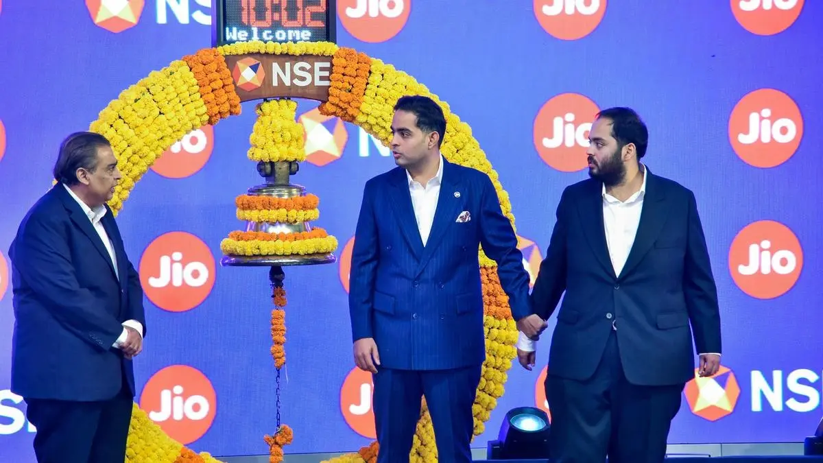 Jio Platforms IPO: Stock lists at 21% premium, tops ₹12 lakh crore