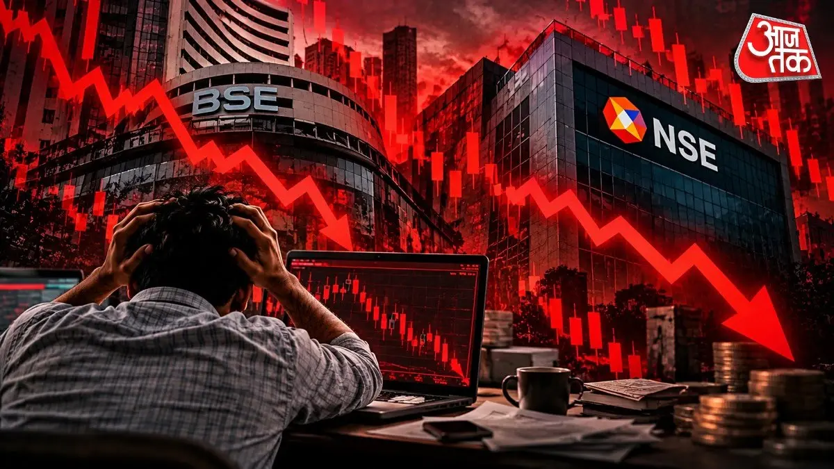 Oil Surge and IT Selloff Send Sensex Down 826 Points at Open