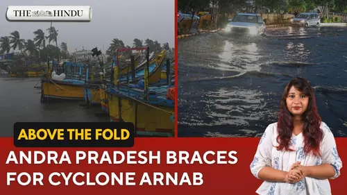Authentic publisher wire photograph: Cyclone Arnab Threatens East Coast: NDRF Deployed as Shelters Open in AP and Odisha
